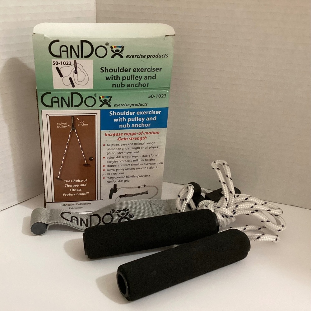 Over the Door CanDo Shoulder Exerciser with Swivel Pulley